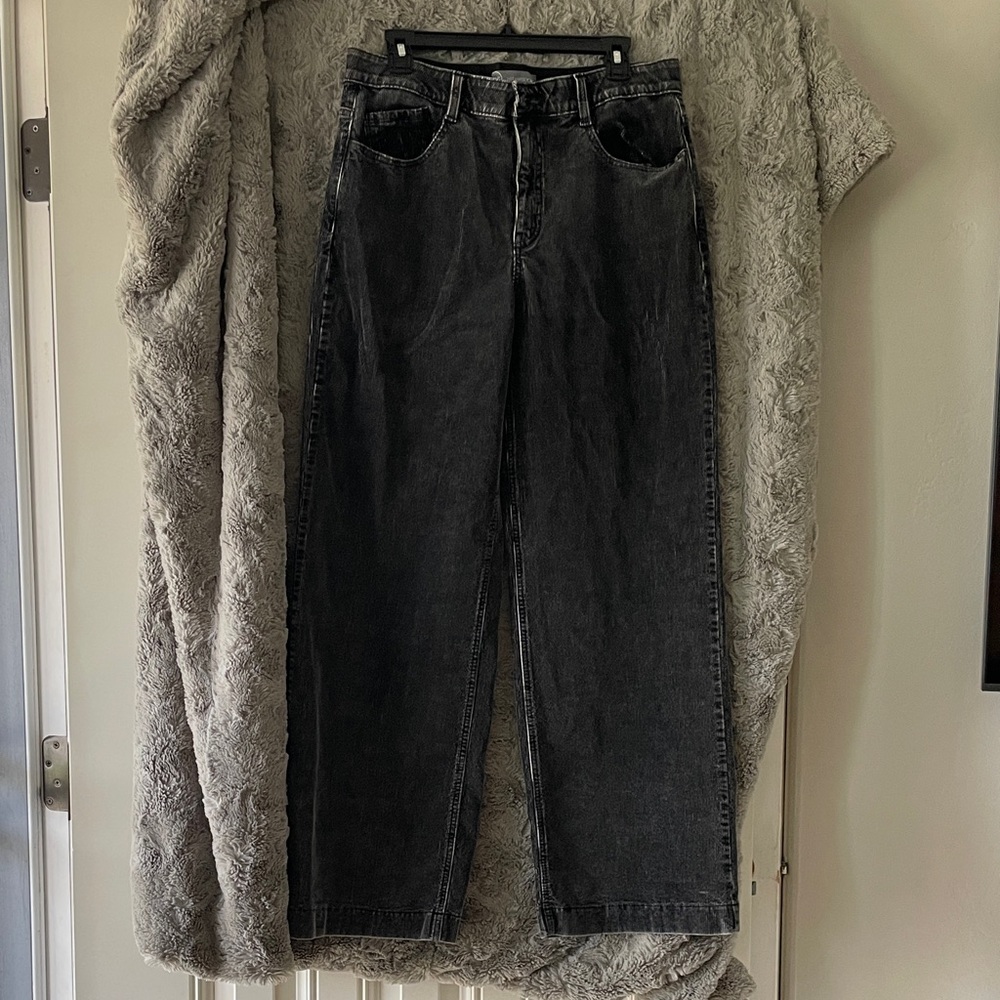 Baggy- Washed Black Jeans